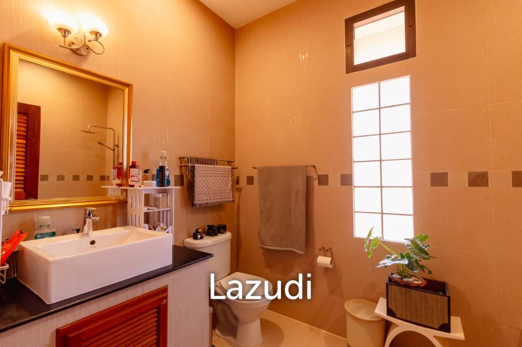 BAAN THAI BEACH VILLAGE :  2 Storey 3 Bed Pool villa near the beach