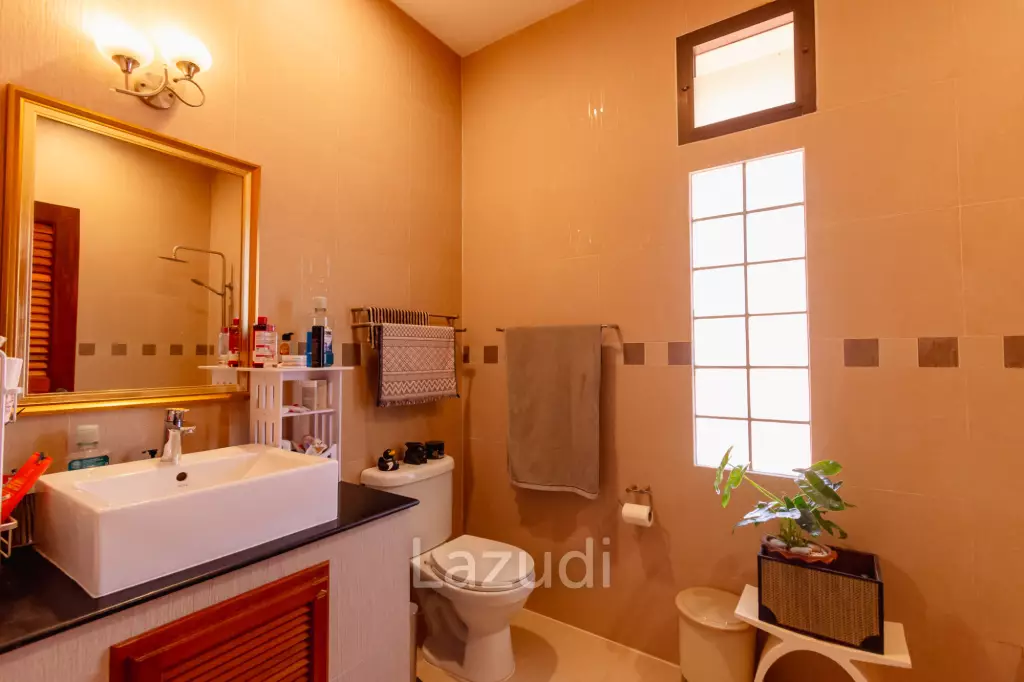 BAAN THAI BEACH VILLAGE :  2 Storey 4 Bed Pool / 3 bed + home office villa near the beach