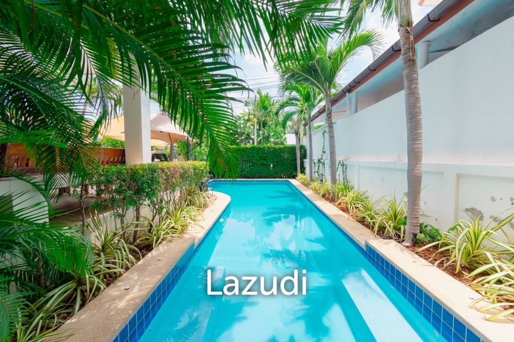 BAAN THAI BEACH VILLAGE :  2 Storey 3 Bed Pool villa near the beach