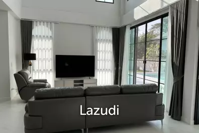 บ้านสร้างใหม่ 2 ชั้น 4 นอน วิวภูเขาและสระว่ายน้ำใน อ.แม่ริม