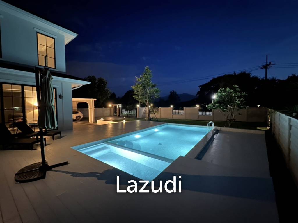 Newly built 2 Storey 4 Beds House and Private Pool, Mae Rim