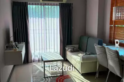 คอนโดใหม่ 35 ตร.ม. ใจกลางหัวหิน ห้องมุมโล่งสว่าง ชั้น 2 พร้อมเฟอร์ครบ