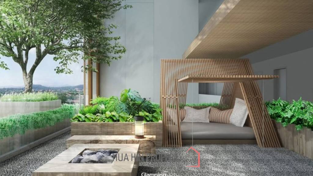 59 sqm sea view 2 bedroom condo on 16th floor at VEHHA Hua Hin