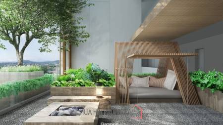 59 sqm sea view 2 bedroom condo on 16th floor at VEHHA Hua Hin