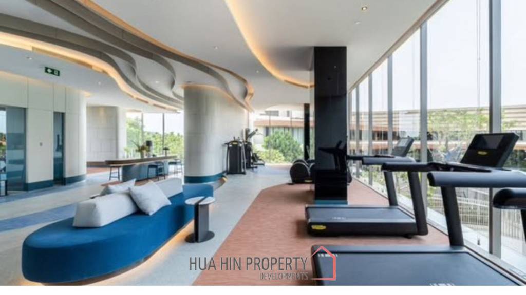 59 sqm sea view 2 bedroom condo on 16th floor at VEHHA Hua Hin