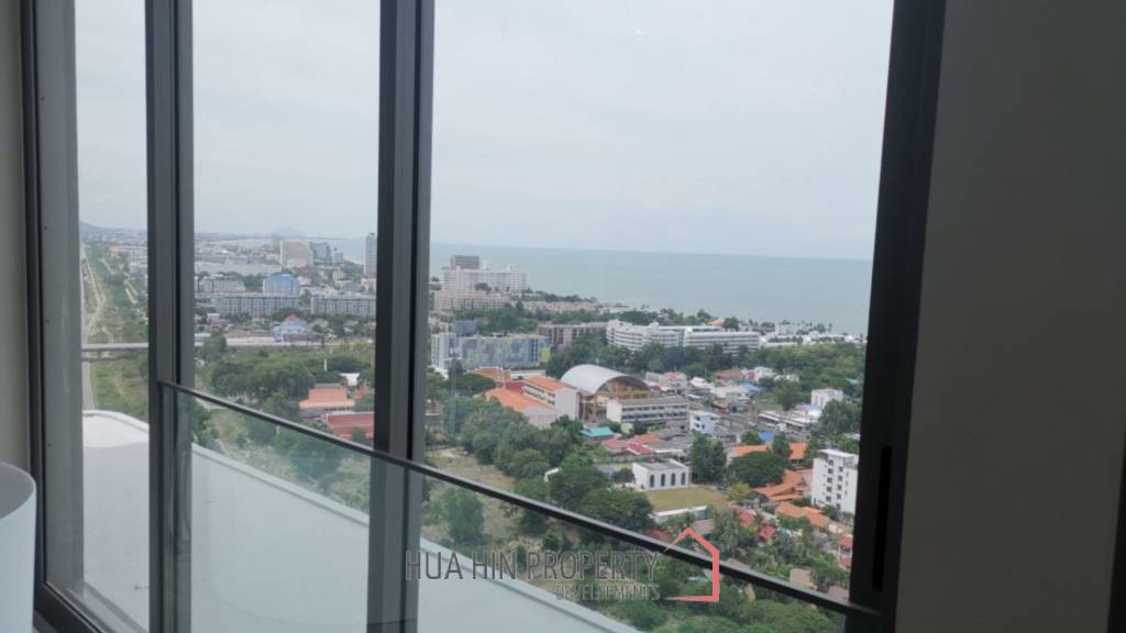 59 sqm sea view 2 bedroom condo on 16th floor at VEHHA Hua Hin