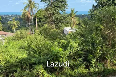 Sea View Land 1,462 sqm in Prime Chaweng Hill Location