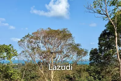 Sea View Land 1,462 sqm in Prime Chaweng Hill Location
