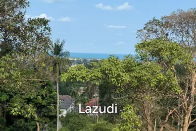 Sea View Land 1,462 sqm in Prime Chaweng Hill Location