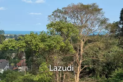 Sea View Land 1,462 sqm in Prime Chaweng Hill Location