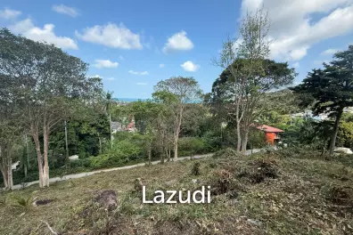 Sea View Land 1,462 sqm in Prime Chaweng Hill Location