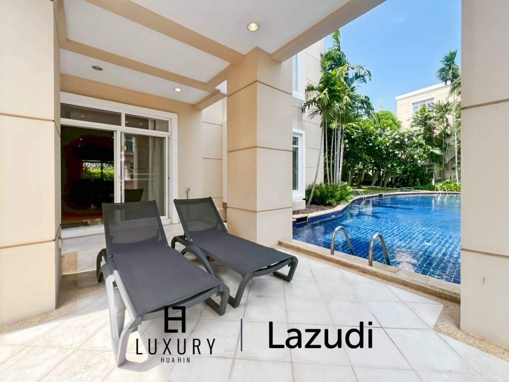 150 sqm Poolside 2 Bedroom Condo at Blue Lagoon