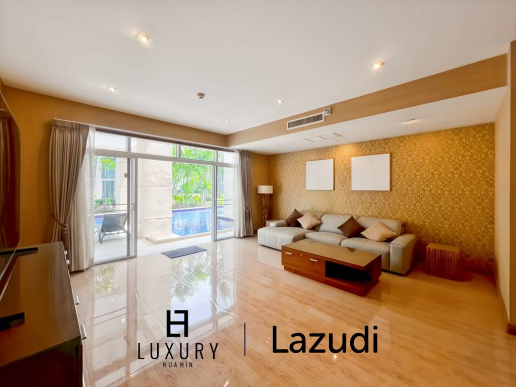 150 sqm Poolside 2 Bedroom Condo at Blue Lagoon