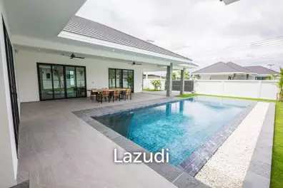 210 sqm modern 3 bedroom pool villa with garden in prime residential location
