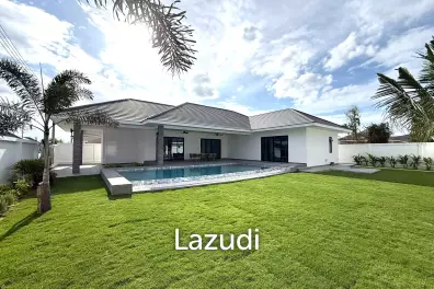 210 sqm modern 3 bedroom pool villa with garden in prime residential location