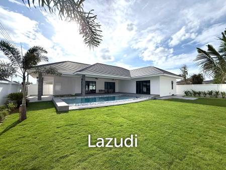 210 sqm modern 3 bedroom pool villa with garden in prime residential location