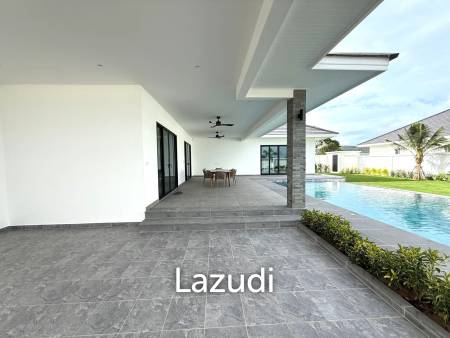 210 sqm modern 3 bedroom pool villa with garden in prime residential location