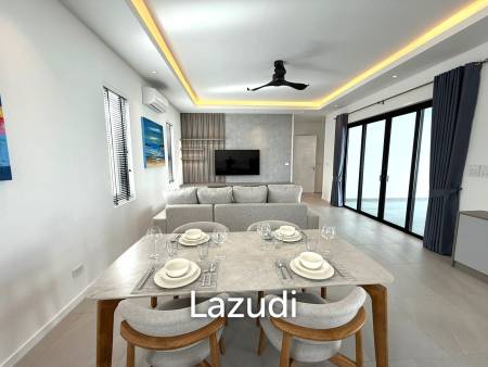 210 sqm modern 3 bedroom pool villa with garden in prime residential location