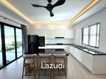 210 sqm modern 3 bedroom pool villa with garden in prime residential location