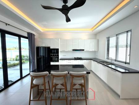 210 sqm modern 3 bedroom pool villa with garden in prime residential location