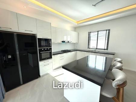 210 sqm modern 3 bedroom pool villa with garden in prime residential location