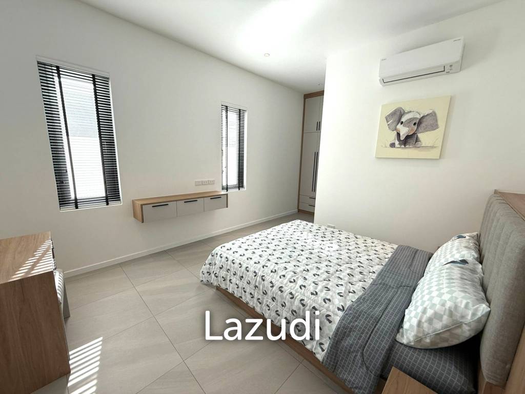 210 sqm modern 3 bedroom pool villa with garden in prime residential location