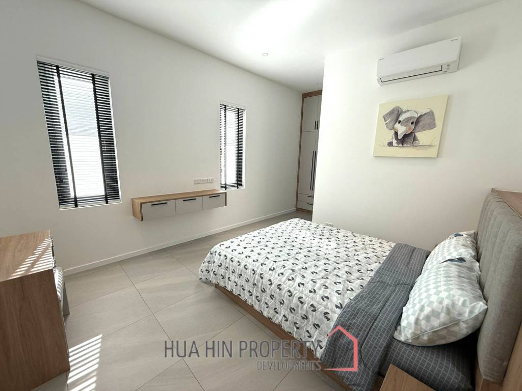 210 sqm modern 3 bedroom pool villa with garden in prime residential location