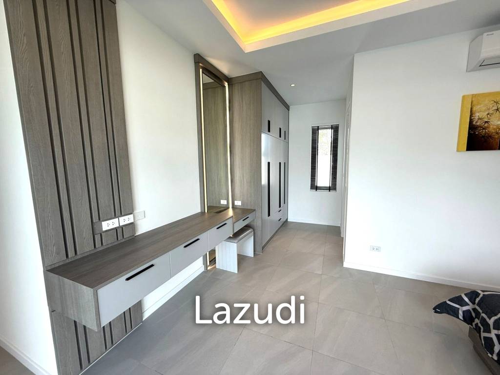 210 sqm modern 3 bedroom pool villa with garden in prime residential location