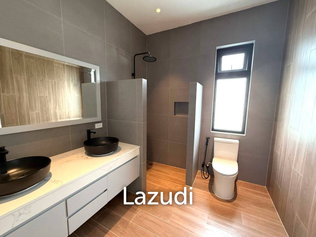 210 sqm modern 3 bedroom pool villa with garden in prime residential location