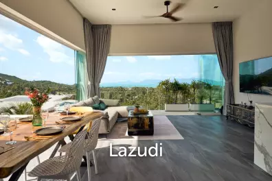 Sea View Pool Villa in Bophut – Ideal Investment with High Rental Yield and Prime Location