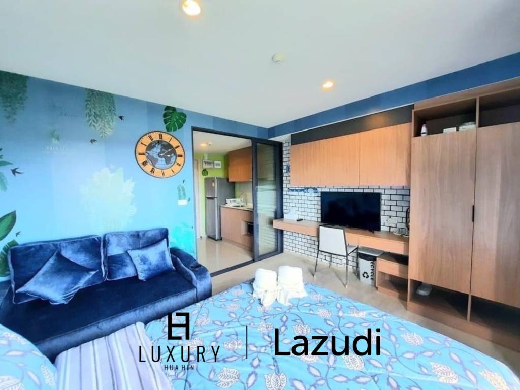 27.0 Sqm Studio 1 Bath Condo For Rent in La Casita Huahin