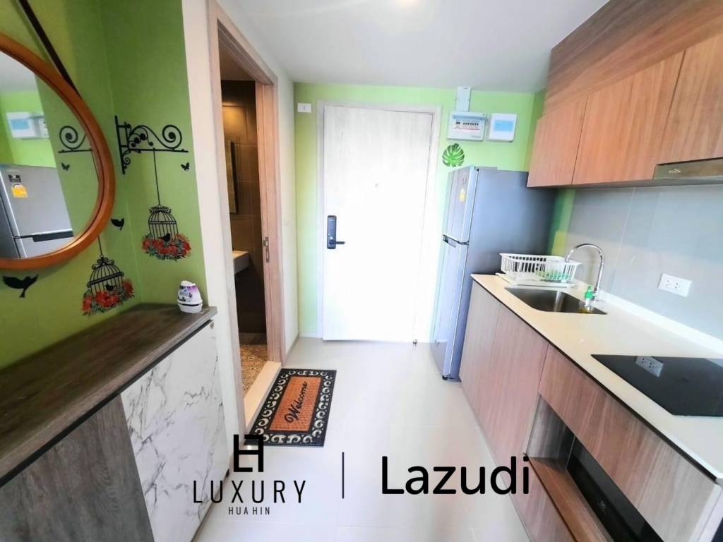 27.0 Sqm Studio 1 Bath Condo For Rent in La Casita Huahin