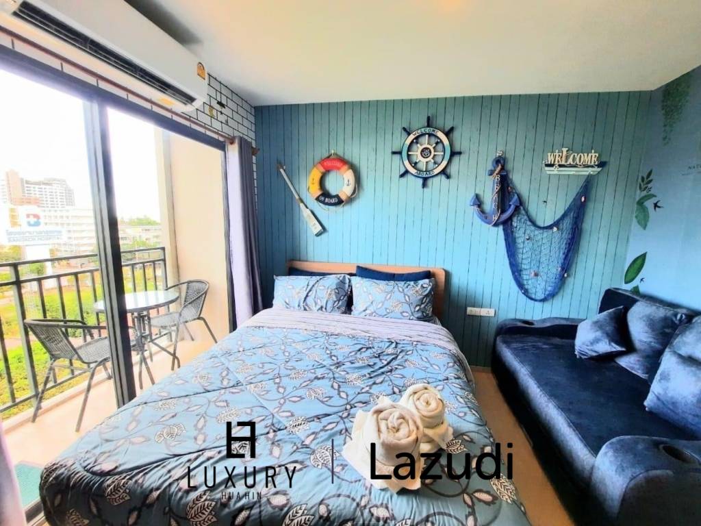 27.0 Sqm Studio 1 Bath Condo For Rent in La Casita Huahin