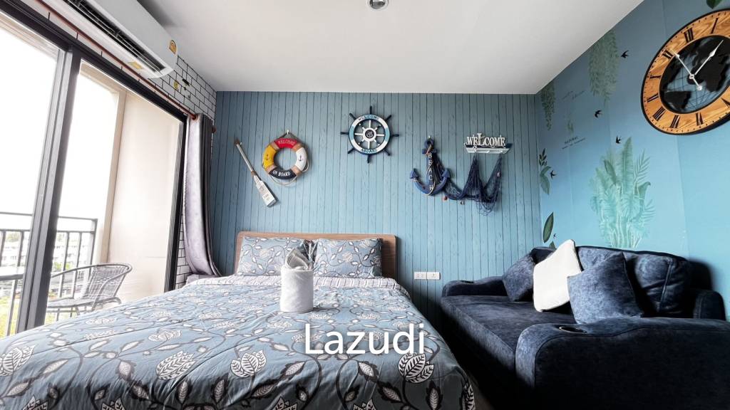 27.0 Sqm Studio 1 Bath Condo For Rent in La Casita Huahin