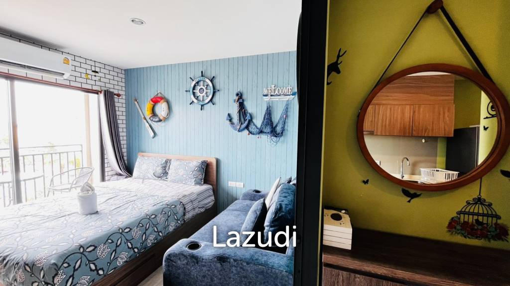 27.0 Sqm Studio 1 Bath Condo For Rent in La Casita Huahin