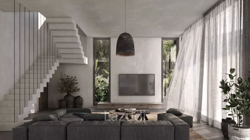 Contemporary 4-Bed Sea & Mountain View Villa - North Srithanu, Ko Pha-ngan