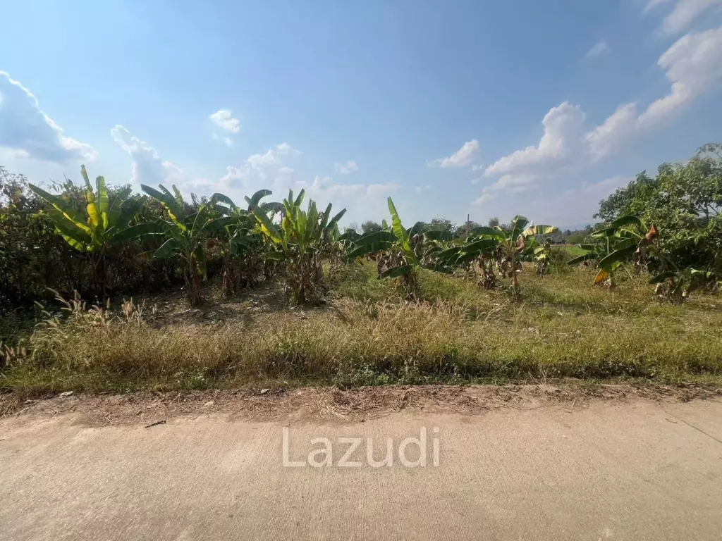 1,548 SQ.M. Land in Good Location near Chiang Rai Center