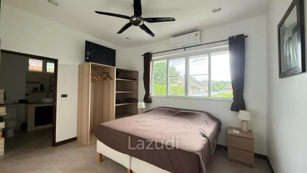 Large 2 bed 2 bath villa minutes from Pranburi beach