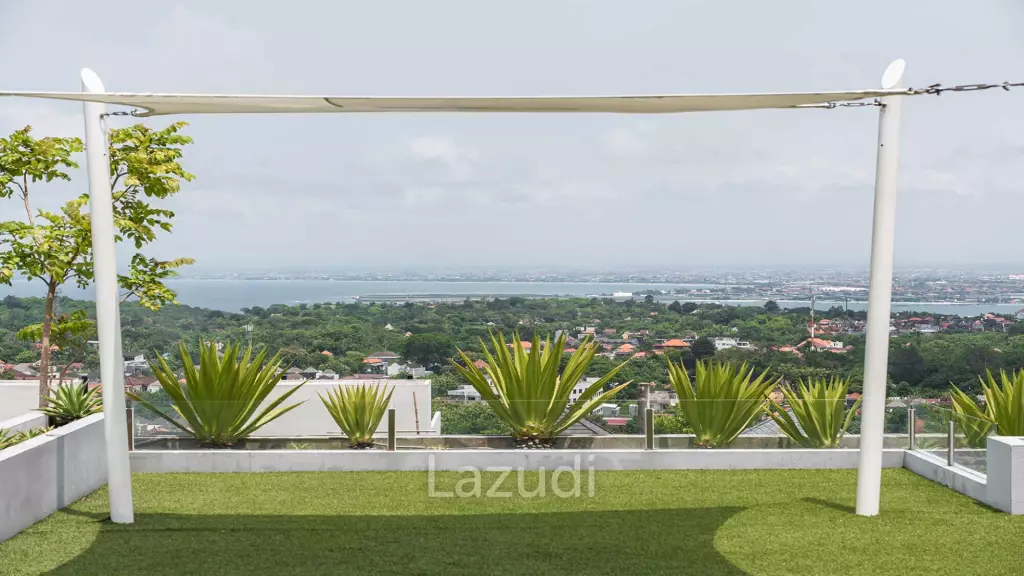 Luxury 4 Bedroom Villa for Sale in Jimbaran with Rooftop Private Pool