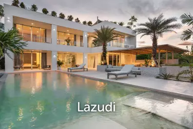 Luxury 4 Bedroom Villa for Sale in Jimbaran with Rooftop Private Pool