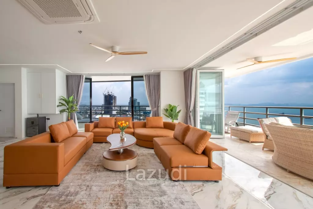 ห้องชุดสุดหรู 2 ห้องนอน ที่วิวทะเล 7 จอมเทียน