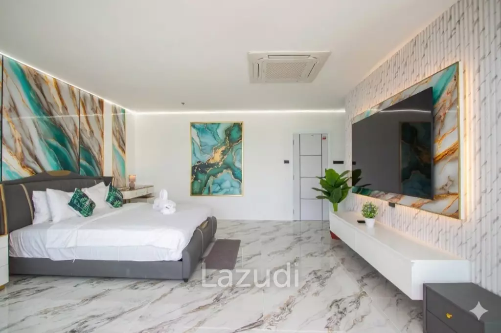 ห้องชุดสุดหรู 2 ห้องนอน ที่วิวทะเล 7 จอมเทียน