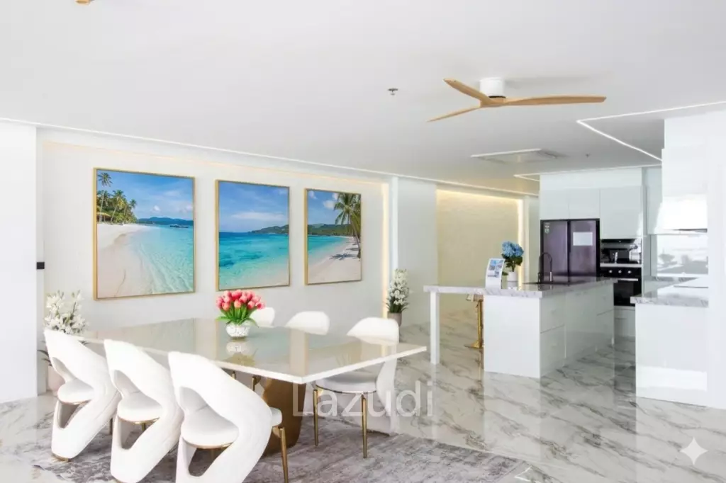 ห้องชุดสุดหรู 2 ห้องนอน ที่วิวทะเล 7 จอมเทียน