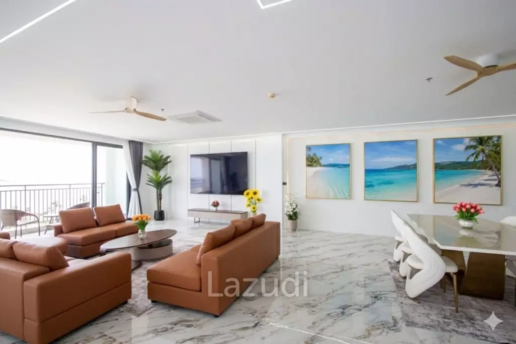 ห้องชุดสุดหรู 2 ห้องนอน ที่วิวทะเล 7 จอมเทียน