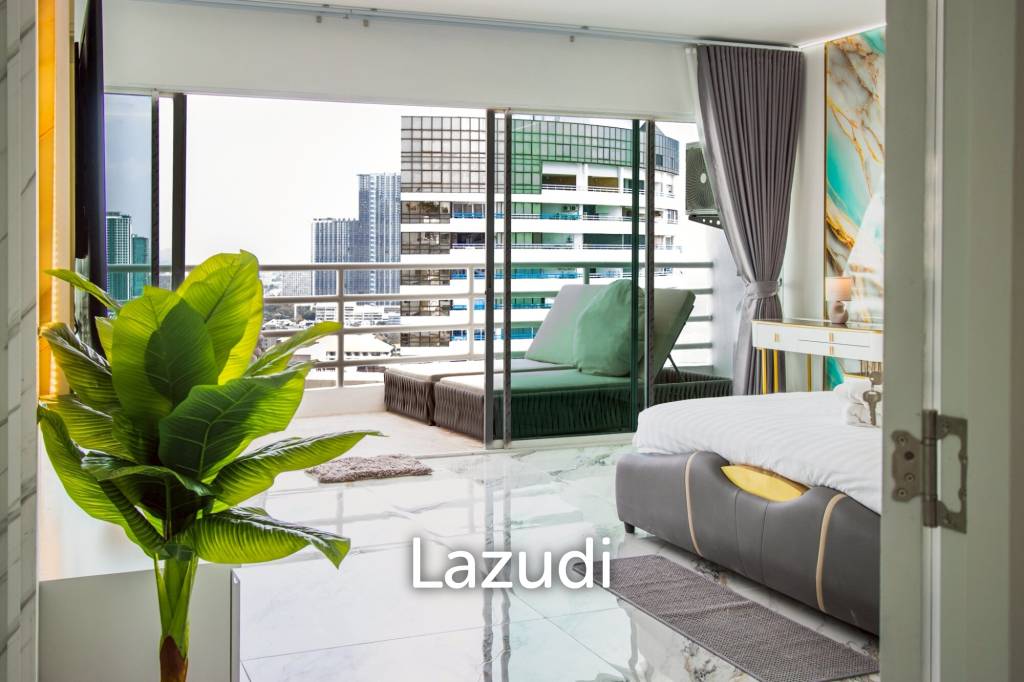 ห้องชุดสุดหรู 2 ห้องนอน ที่วิวทะเล 7 จอมเทียน