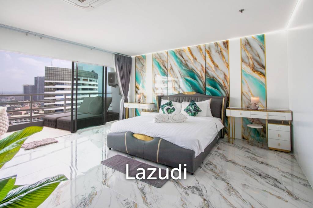 ห้องชุดสุดหรู 2 ห้องนอน ที่วิวทะเล 7 จอมเทียน