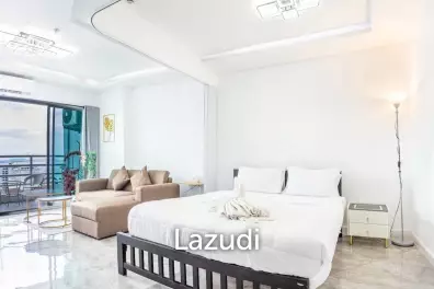 ห้องสตูดิโอสุดหรูชั้น 19 ที่วิวทะเล 5 จอมเทียน