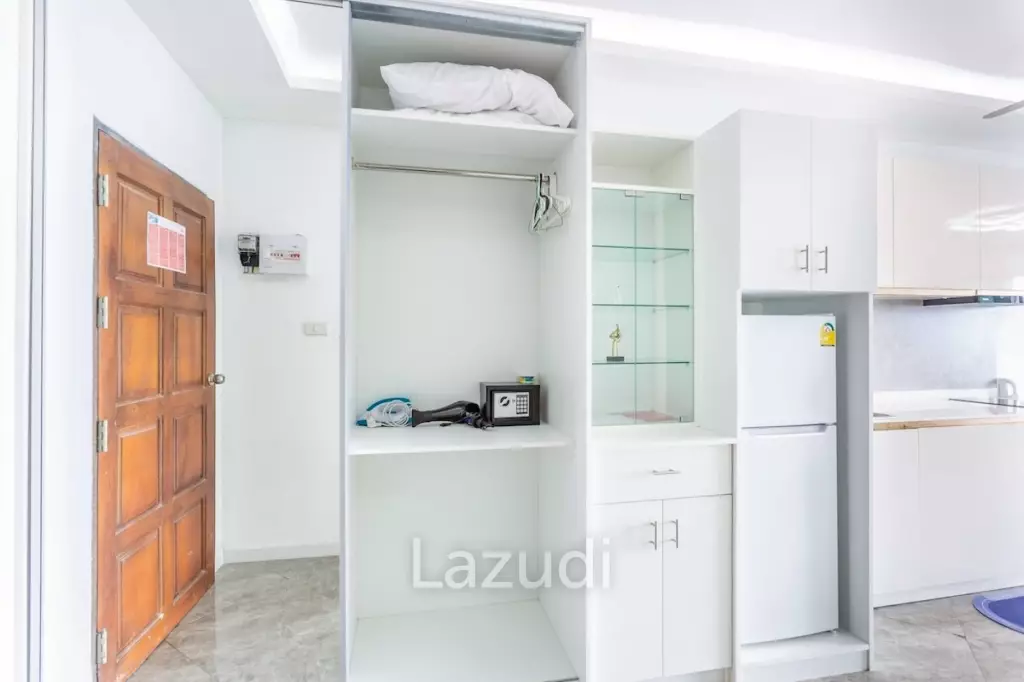 ห้องสตูดิโอสุดหรูชั้น 19 ที่วิวทะเล 5 จอมเทียน