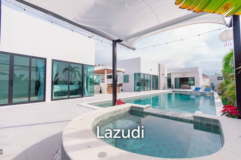 STUNNING MODERN 6 BED POOL VILLA