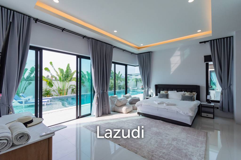 STUNNING MODERN 6 BED POOL VILLA